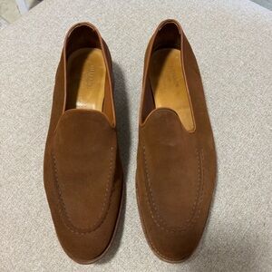 Meermin Brown Suede Loafers